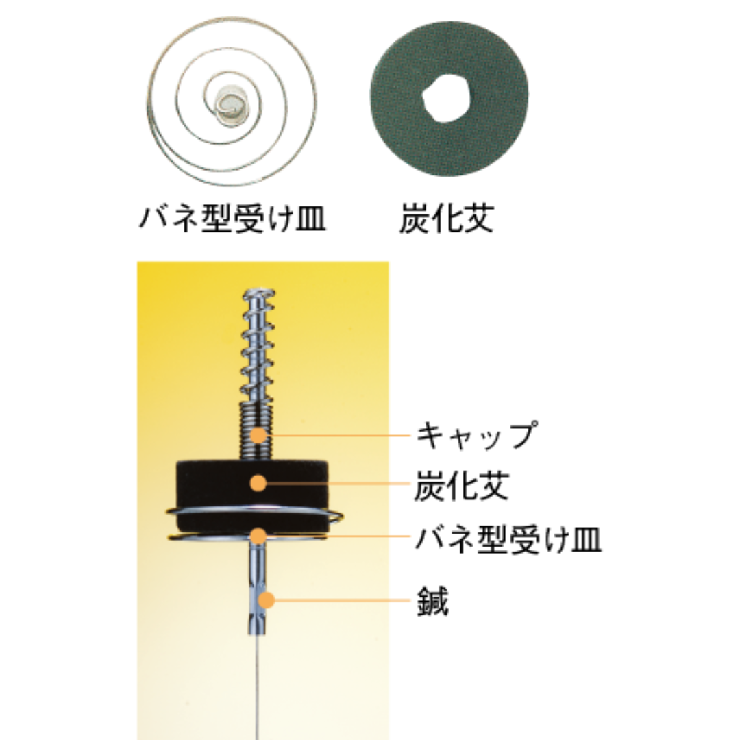 灸頭鍼用 ラック灸500