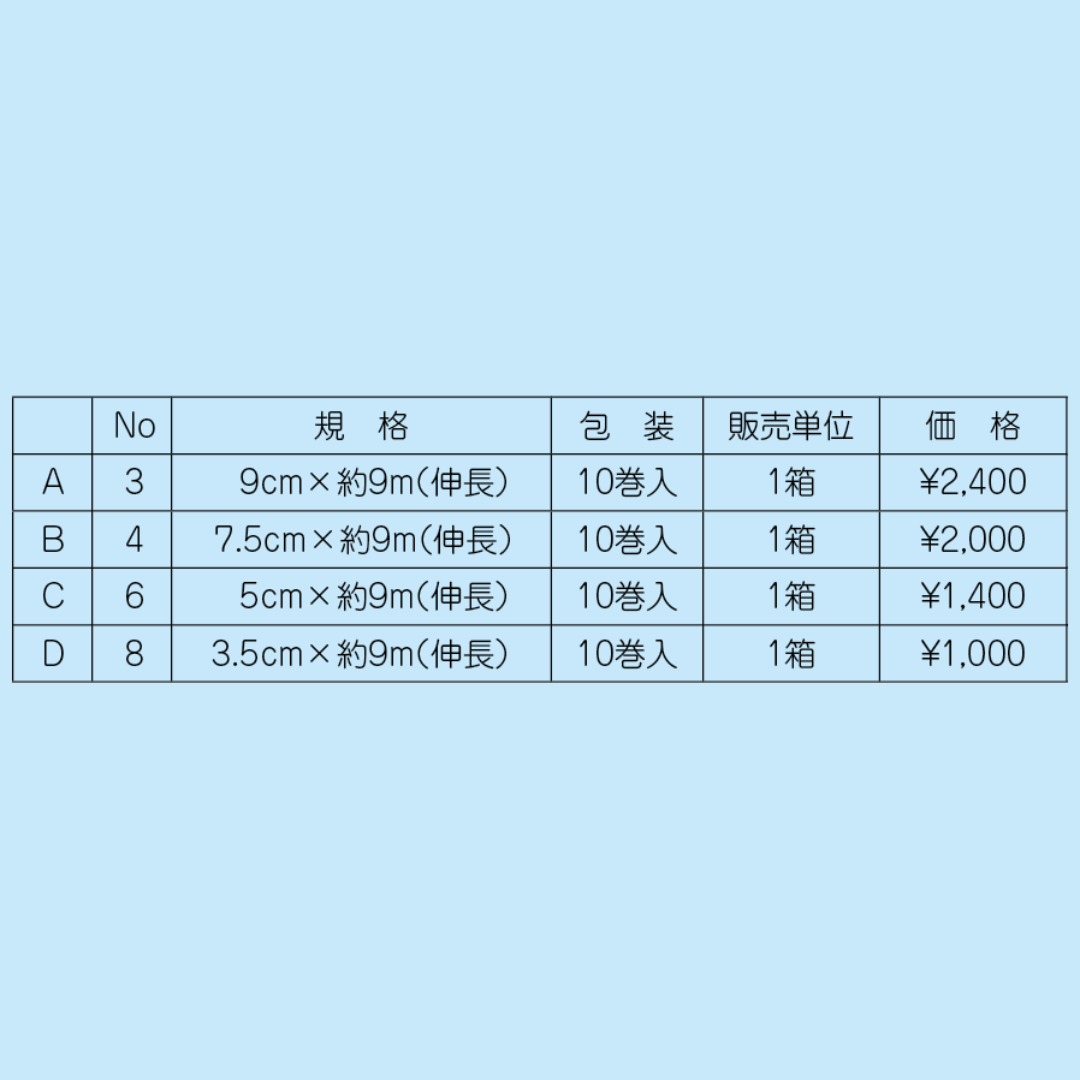 レポSS(伸縮包帯)