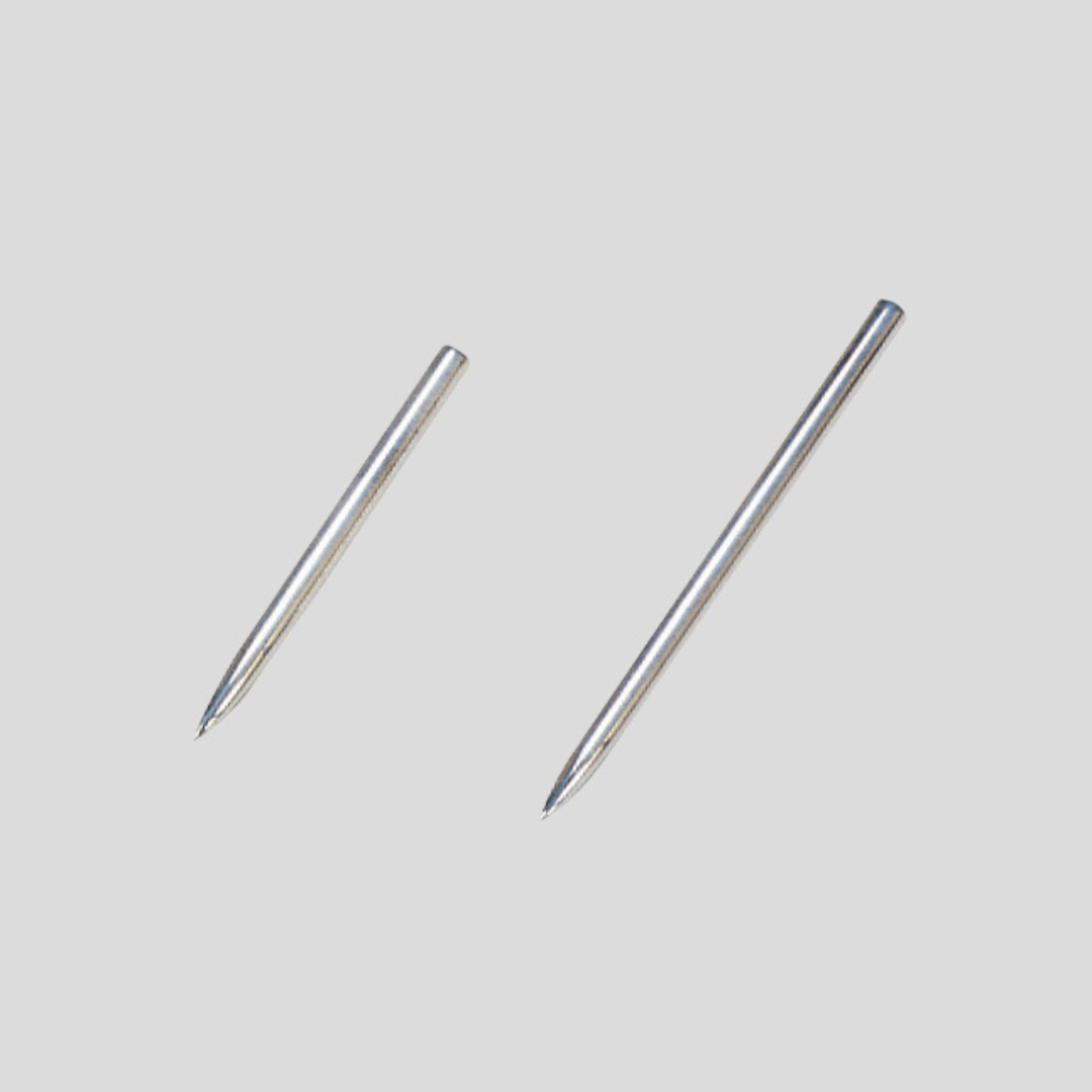 銀製鍉鍼(皮袋入り)