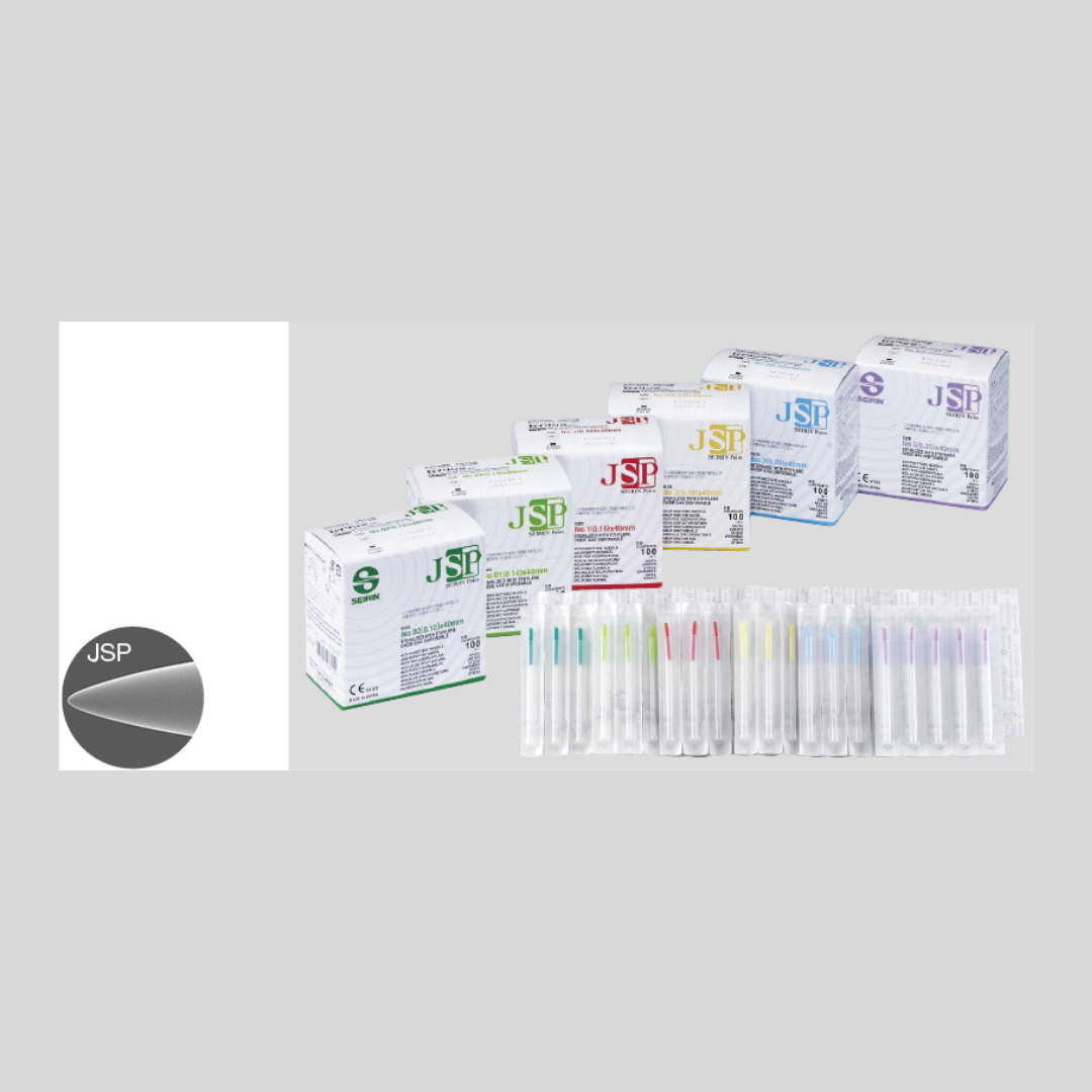 鍼灸針JSPタイプ(プラスチック鍼管付)