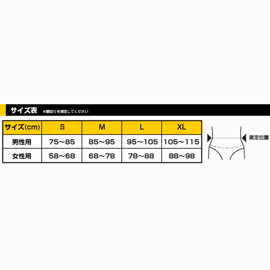 BOAシステムサポーター腰