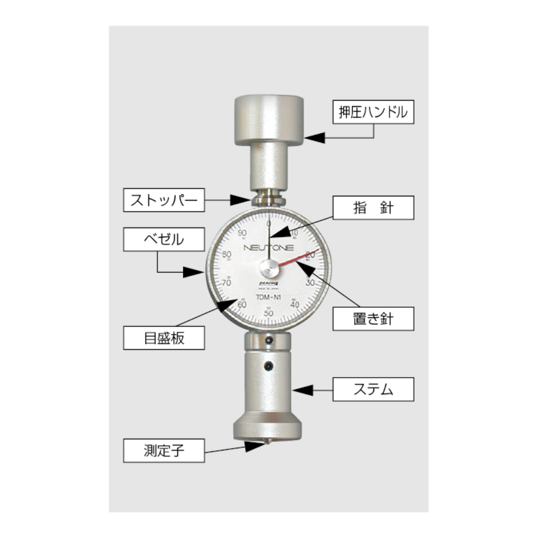 筋硬度計NEUTONE TDM-N1(アラーム付) 【公式通販】