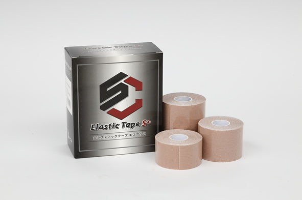 Elastic Tape S+ 商品パッケージとテープ